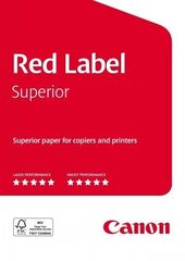 CANON RED LABEL SUPERIOR A4 90G RIISI hind ja info | Printerid | hansapost.ee