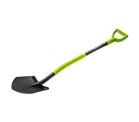 Лопата заостренная, металлический черенок цена и информация | Садовые инструменты | hansapost.ee