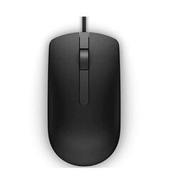 Мышь Dell Optical Mouse MS116 Cable, Black, U цена и информация | Мыши | hansapost.ee