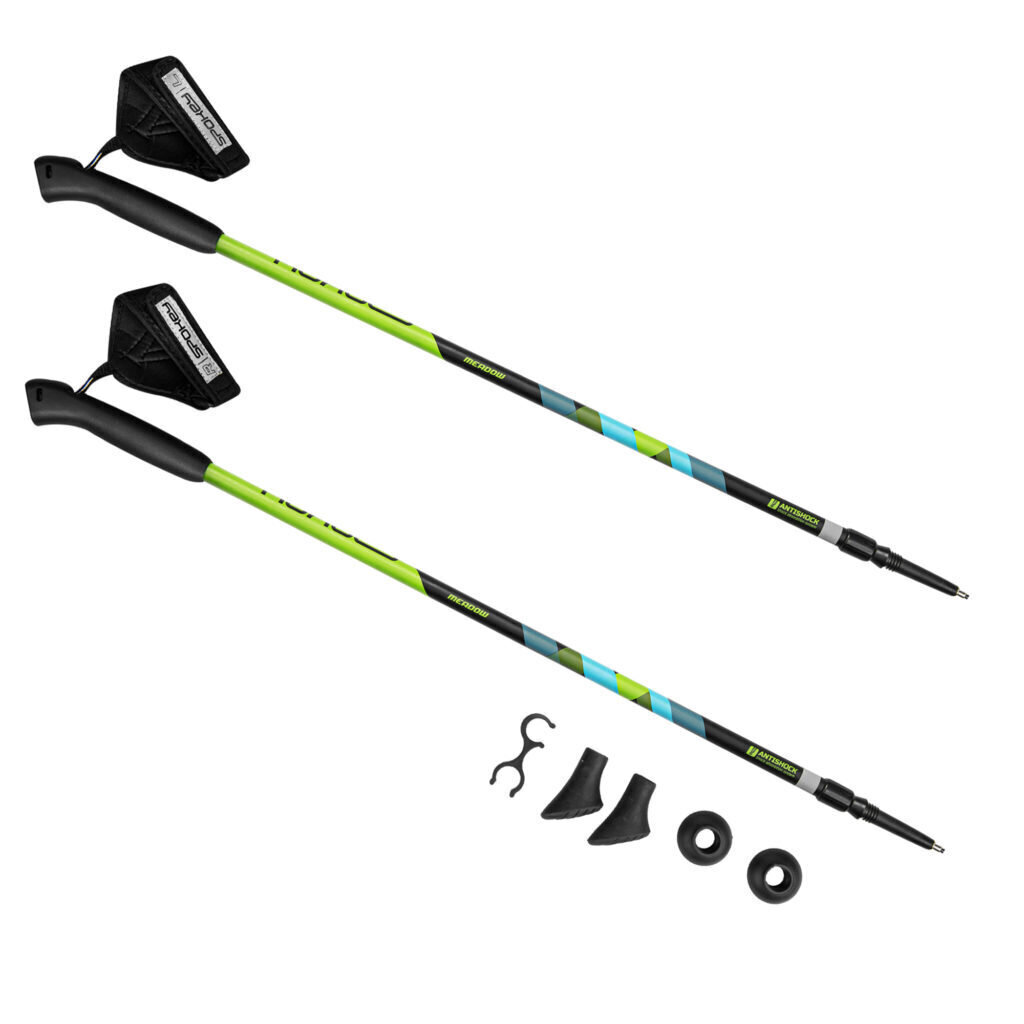 SPOKEY- Meadow, kij nordic-walking BK/GN SPOKEY Meadow hind ja info | Käimiskepid ja kõndimisvarustus | hansapost.ee