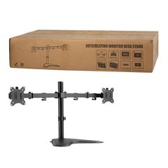 Logilink Dual Monitor Stand BP0099 Desk  цена и информация | Кронштейны для монитора | hansapost.ee