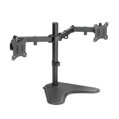 Logilink Dual Monitor Stand BP0099 Desk  цена и информация | Кронштейны для монитора | hansapost.ee