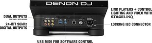 CD / USB-плеер Denon DJ SC6000M DJ цена и информация | Музыкальные центры | hansapost.ee