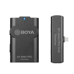 BOYA Receiver Wireless BY-WM4 RXD Lightning цена и информация | Радиоприемники и будильники | hansapost.ee