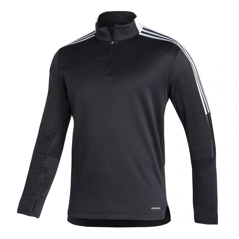 Meeste dressipluus Adidas Tiro 21 M GH7304, must цена и информация | Pusad meestele | hansapost.ee