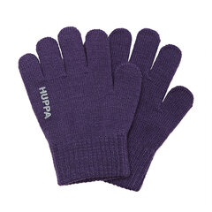 Huppa детские перчатки весна-осень  LEVI, темно-фиолетовый 907155951 цена и информация | Шапки, перчатки, шарфы для девочек | hansapost.ee