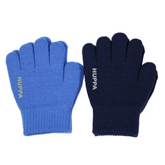 Huppa детские перчатки весна-осень  LEVI 2 шт., синий-темно-синий 907156004 цена и информация | Шапки, перчатки, шарфы для мальчиков | hansapost.ee