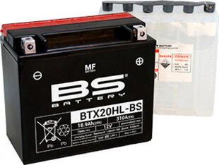 Aku BS-Battery BTX20HL 12V 21.1Ah hind ja info | Mootorrataste akud | hansapost.ee