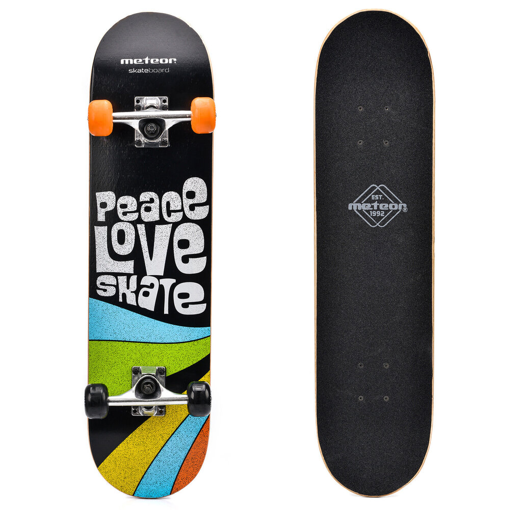 Rula Meteor Peace 76 cm, must hind ja info | Rulad | hansapost.ee