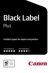 CANON BLACK LABEL PLUS A4 80G RIISI hind ja info | Printerid | hansapost.ee