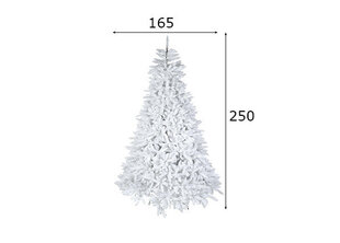 Искусственная ель Calgary 250 см, белый цена и информация | Новогодние елки | hansapost.ee