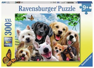 Ravensburger pusle 300 tk Koerad hind ja info | Pusled lastele ja täiskasvanutele | hansapost.ee