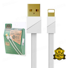 USB кабель Remax RC-048i Lightning 3A, белый, 1.0 м цена и информация | Кабели и провода | hansapost.ee