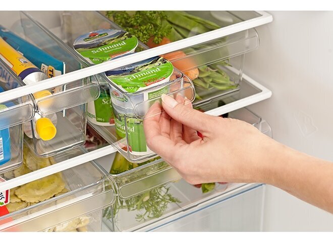 Toidu hoiukast külmiku organiseerimiseks Rotho S LOFT, 1.6L hind ja info | Toiduainete säilitusnõud | hansapost.ee
