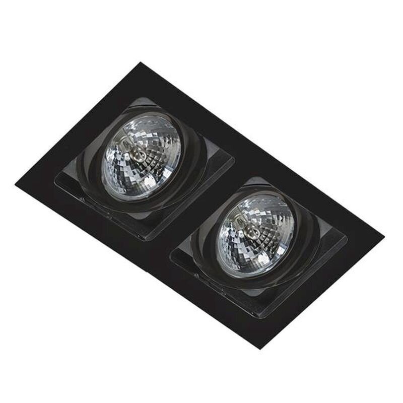 Sisseehitatud valgusti Azzardo Sisto 2 Black hind ja info | Süvistatavad LED valgustid | hansapost.ee