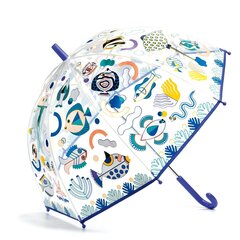 Детский зонтик меняющий цвет Djeco Рыбы, DD04710 цена и информация | Аксессуары для детей | hansapost.ee