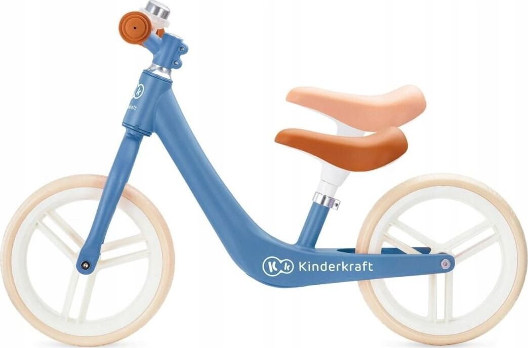 Tasakaaluratas KinderKraft Fly Plus, Blue sapphire цена и информация | Jooksurattad lastele | hansapost.ee