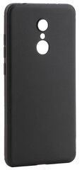 Tagakaaned Evelatus    Xiaomi    Redmi 5 Silicone Case    Black hind ja info | Telefonide kaitsekaaned ja -ümbrised | hansapost.ee
