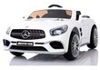 Elektriauto lastele Mercedes SL65, valge цена и информация | Laste elektriautod | hansapost.ee