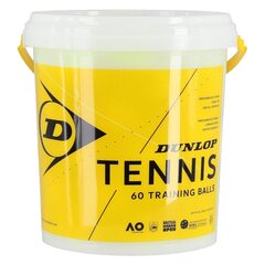 Теннисный мяч Dunlop TRAINING pressure-less 60-bucket цена и информация | Товары для большого тенниса | hansapost.ee