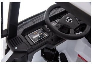 Детский одноместный электромобиль Mercedes Actros лакированный черный цена и информация | Электромобили для детей | hansapost.ee