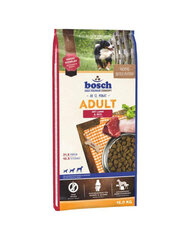 Koeratoit Bosch Adult Lamb & Rice (lambaliha ja riisiga) 15kg hind ja info | Koerte kuivtoit ja krõbinad | hansapost.ee