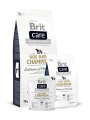 Kuivtoit koertele Brit Care Show Champion lõhe ja heeringaga, 12 kg hind ja info | Koerte kuivtoit ja krõbinad | hansapost.ee