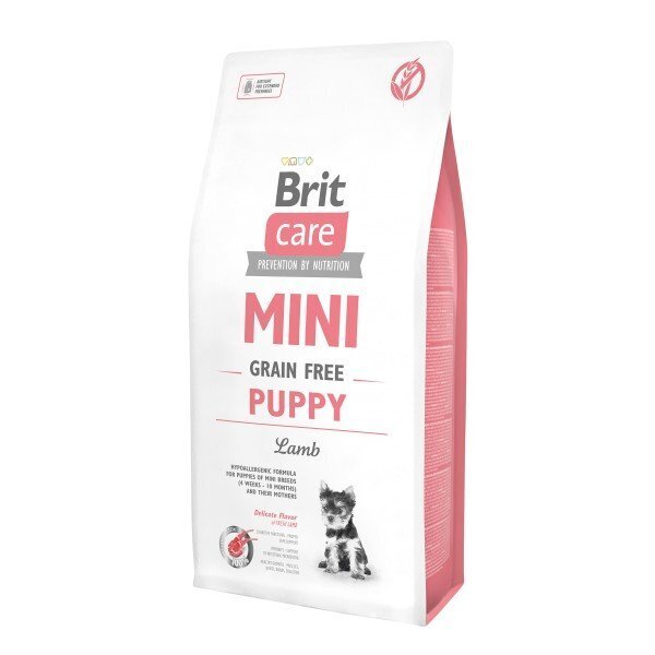Brit Care Mini Puppy Lamb teraviljavaba koeratoit 2 kg hind ja info | Koerte kuivtoit ja krõbinad | hansapost.ee