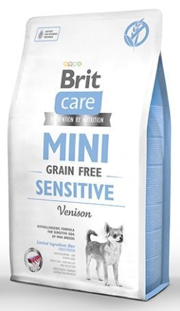 Brit Care Mini Sensitive teraviljavaba koeratoit 7 kg цена и информация | Koerte kuivtoit ja krõbinad | hansapost.ee