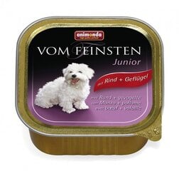 Animonda Vom Feinsten с говядиной и птицей, 150 г цена и информация | Консервы для собак | hansapost.ee