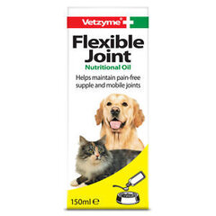 Добавка для собак и кошек Vetzyme Flexible Joint, 150 мл цена и информация | Витамины, добавки, средства от паразитов для собак | hansapost.ee
