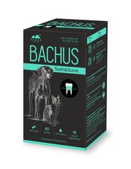 Добавка для корма Bachus Teeth&Gums, 60 табл. цена и информация | Витамины, добавки, средства от паразитов для собак | hansapost.ee