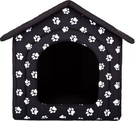 Maja-pesa Hobbydog R5 käpad, 70x60x63 cm, must hind ja info | Pesad, asemed | hansapost.ee