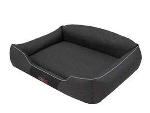 Hobbydog лежак Royal Black Ekolen, L, 65x50 см цена и информация | Лежаки, домики | hansapost.ee