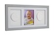 Kolmekordne raam koos savi komplektiga Baby HandPrint, hall hind ja info | Beebide käe- ja jalatemplid ning käejäljendid | hansapost.ee