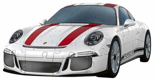 3D пазлы Ravensburger Porsche 911R, 12528, 108 д. цена и информация | Пазлы | hansapost.ee