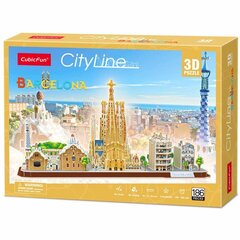 3D пазл «Barcelona» Cubic Fun, 186 д. цена и информация | Пазлы | hansapost.ee