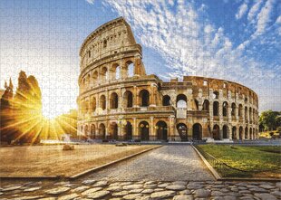 Pusle Grafix Rooma Colosseum (Colosseum Rome), 1000-osaline hind ja info | Pusled lastele ja täiskasvanutele | hansapost.ee