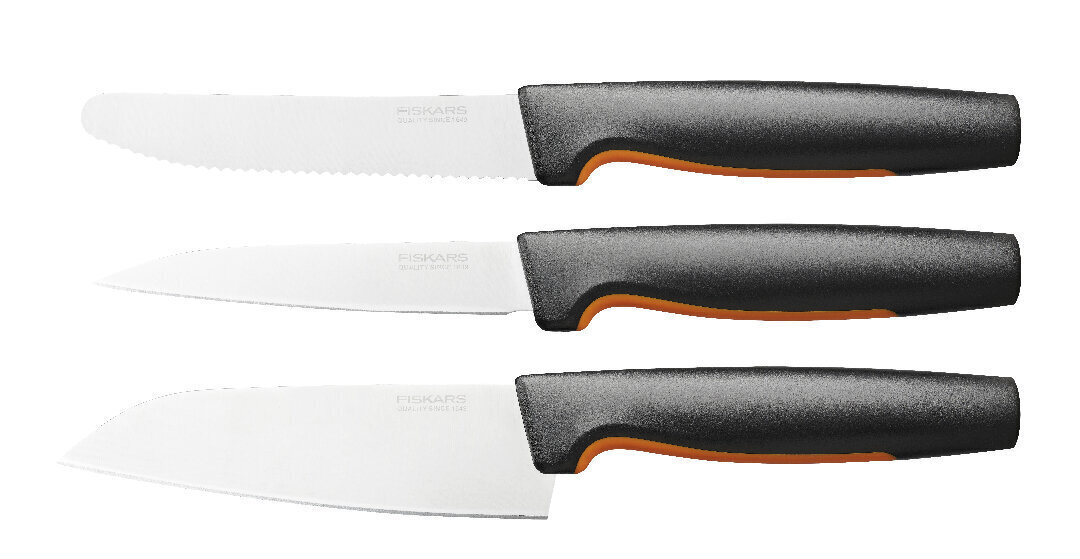 Fiskars FF Favourite nugade komplekt, 3 osa цена и информация | Kööginoad ja teritajad | hansapost.ee