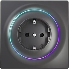 Fibaro Walli Outlet type F, Black Z-Wave price and information | Pistikupesad ja lülitid | hansapost.ee