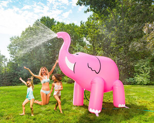 Надувной фонтан Слон BigMouth MAX BMYS-0005-EU, розовый цена и информация | BigMouth Досуг | hansapost.ee