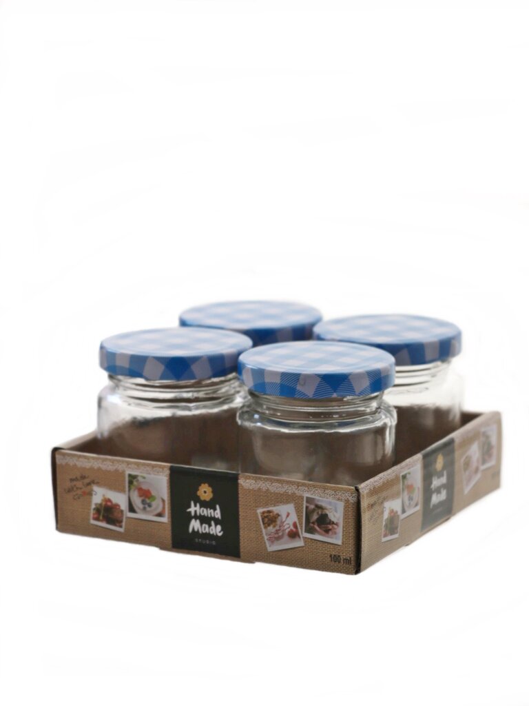 Purkide komplekt Hand Made Studio 100 ml, 4 tk hind ja info | Hoidistamine | hansapost.ee