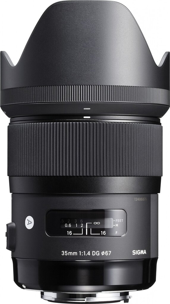 Sigma 35mm f/1.4 DG HSM Art for Nikon hind ja info | Fotoaparaatide objektiivid | hansapost.ee