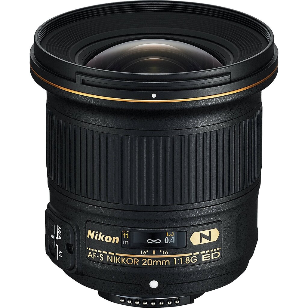 Nikon AF-S NIKKOR 20mm f/1.8G ED hind ja info | Fotoaparaatide objektiivid | hansapost.ee