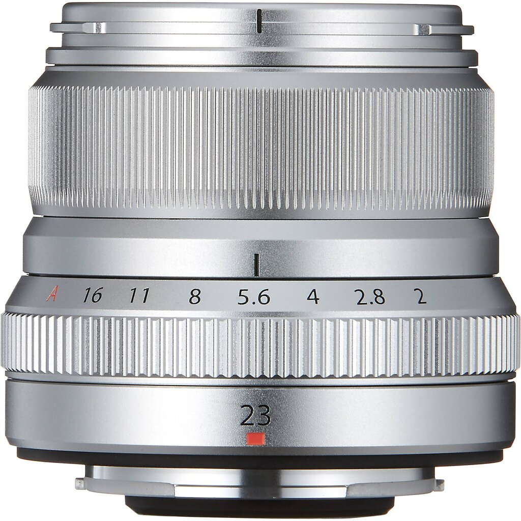 FUJIFILM FUJINON XF 23mm F2 R WR (Silver) цена и информация | Fotoaparaatide objektiivid | hansapost.ee