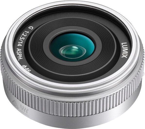 Panasonic Lumix G 14mm f/2.5 II ASPH. objektiiv, hõbedane hind ja info | Fotoaparaatide objektiivid | hansapost.ee