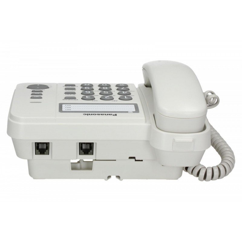 Panasonic KX-TS520, valge hind ja info | Lauatelefonid | hansapost.ee