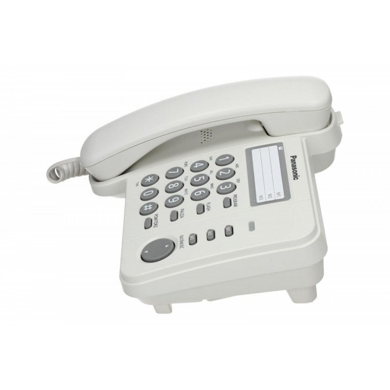 Panasonic KX-TS520, valge hind ja info | Lauatelefonid | hansapost.ee