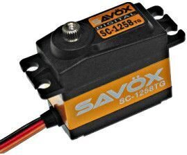 Цифровой серводвигатель Savox, без сердечника SC-1258TG, 52G (12,0 кг / 0,08 сек) цена и информация | Смарттехника и аксессуары | hansapost.ee