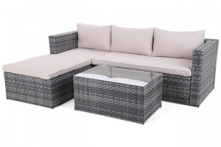 Комплект уличной мебели Amalfi light, серый цена и информация | Комплекты уличной мебели | hansapost.ee